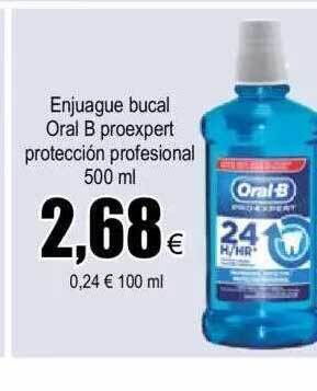 FROIZ Enjuague Bucal Oral B Proexpert Protección Profesional oferta