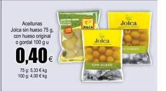 FROIZ Aceitunas Jolca Sin Hueso Con Hueso Original O Gordal oferta