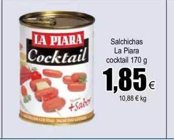 FROIZ Salchichas La Piara Cocktail oferta