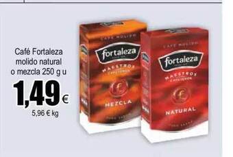 FROIZ Café Fortaleza Molido Natural O Mezcla oferta