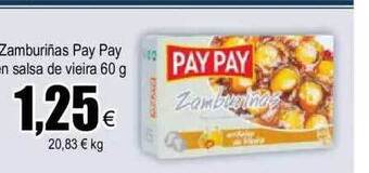 FROIZ Zamburiñas Pay Pay En Salsa De Vieira oferta