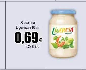 FROIZ Salsa Fina Ligeresa oferta