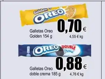 FROIZ Galletas Oreo Golden Galletas Oreo Doble Crema oferta