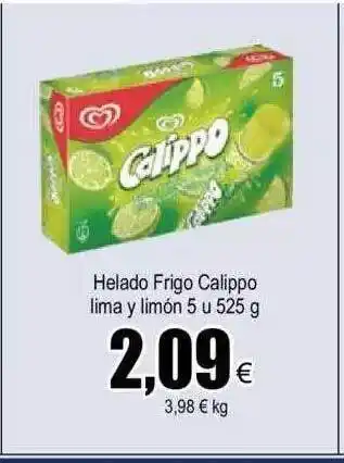 FROIZ Helado Frigo Calippo Lima Y Limón oferta