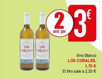 Masymas Vino Blanco Los Corales oferta