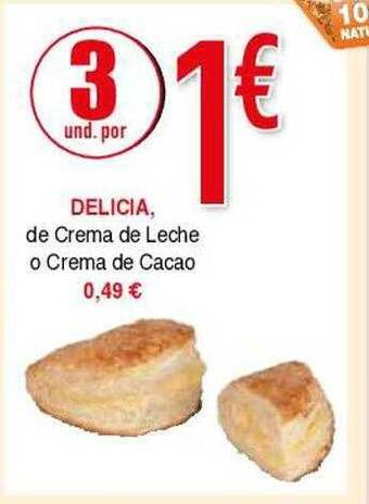 Masymas Delicia De Crema De Leche O Crema De Cacao oferta