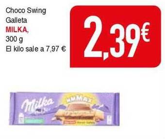 Masymas Choco Swing Galleta Milka oferta