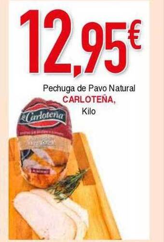 Masymas Pechuga De Pavo Natural Carloteña Kilo oferta