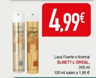 Masymas Laca Fuerte O Normal Elnett L'oreal oferta