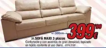 Rapimueble 31. Sofá Maxi 3 Plazas oferta