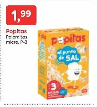 Suma Supermercados Popitas Palomitas Micro P-3 oferta