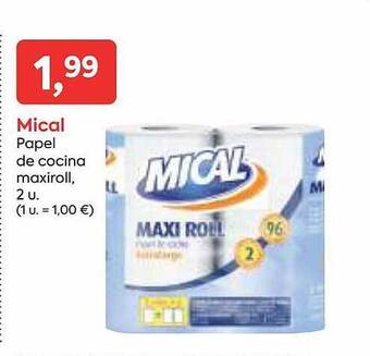 Suma Supermercados Mical Papel De Cocina Maxiroll oferta