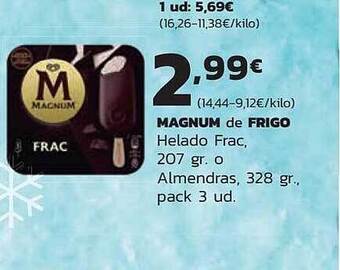 Supermercados Lupa Magnum De Frigo Helado Frac oferta