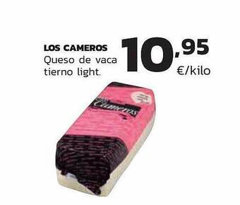 Supermercados Lupa Los Cameros Queso De Vaca Tierno Light oferta