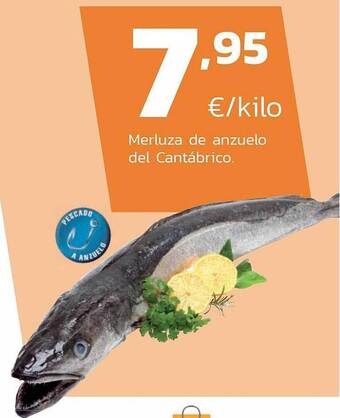 Supermercados Lupa Merluza De Anzuelo Del Cantábrico oferta
