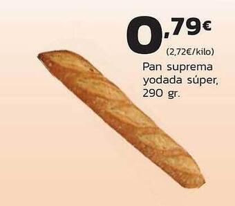 Supermercados Lupa Pan Suprema Yodada Súper oferta