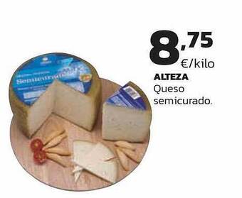 Supermercados Lupa Alteza Queso Semicurado oferta