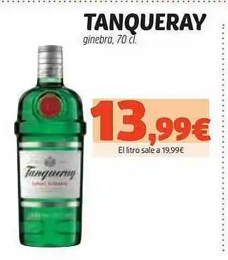 Supermercados Lupa Tanqueray Ginebra oferta