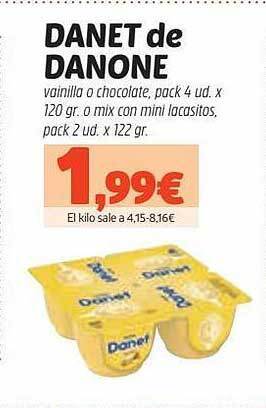 Supermercados Lupa Danet De Danone oferta