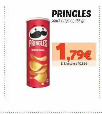Supermercados Lupa Pringles Snack Originals oferta