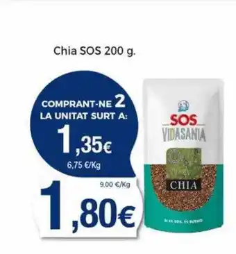 Supermercats Jespac Chia Sos oferta