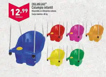 ALDI Free And Easy Columpio Infantil oferta