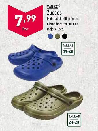 ALDI Walkx Zuecos oferta