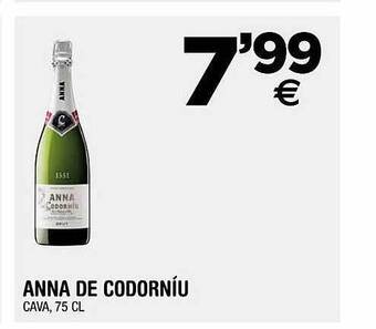 BM Supermercados Anna De Codorniu Cava oferta