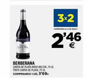 Berberana Tinto Carta De Plata