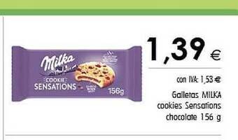 Cash Ifa Galletas Milka Cookies Sensations Chocolate oferta