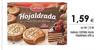 Cash Ifa Galletas Cuetara María Hojaldrada oferta