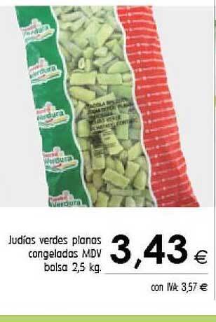 Cash Ifa Judías Verdes Planas Congeladas Mdv oferta