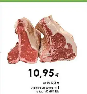 Cash Ifa Chuletero De Vacuno +18 Entero Mc Keen oferta