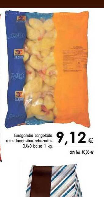 Cash Ifa Eurogamba Congelada Colas Langostino Rebozadas Clavo oferta