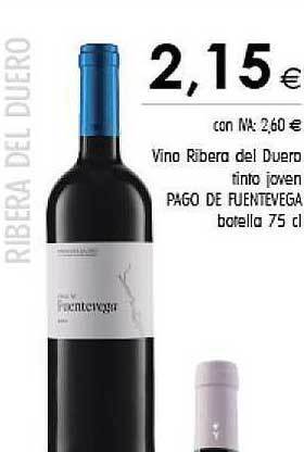 Cash Ifa Vino Ribera Del Duero Tinto Joven Pago De Fuentevega oferta