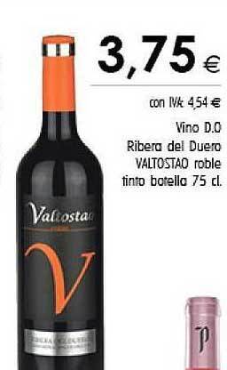 Cash Ifa Vino D.o Ribera Del Duero Valtostao Roble Tinto oferta