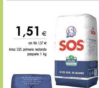 Cash Ifa Arroz Sos Primera Redondo oferta