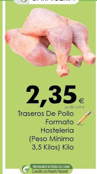 Cash Ifa Traseros De Pollo Formato Hosteleria oferta