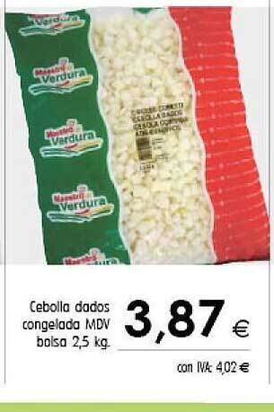 Cash Ifa Cebolla Dados Congelada Mdv oferta