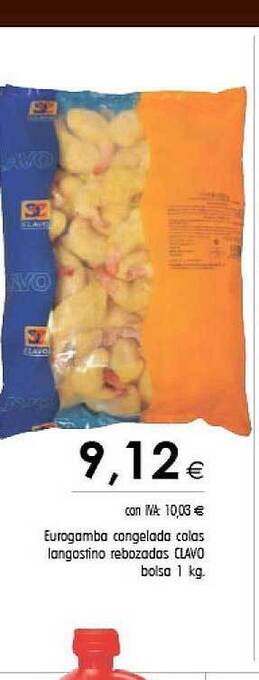 Cash Ifa Eurogamba Congelada Colas Langostino Rebozadas Clavo oferta
