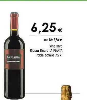 Cash Ifa Vino Tinto Ribera Duero La Planta Roble oferta