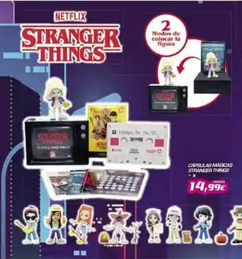 Cápsulas Mágicas Stranger Things