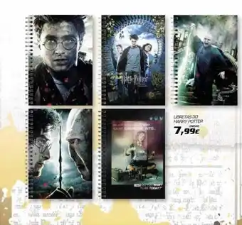 Super Juguete Libretas 3d Harry Potter oferta