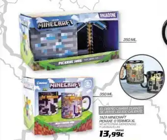 Super Juguete Taza Minecraft Pickaxe O Térmica Xl oferta