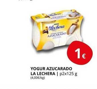 Supermercados MAS Yogur Azucarado La Lechera oferta
