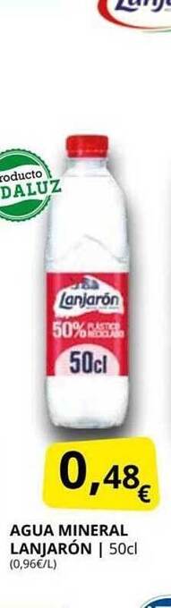 Supermercados MAS Agua Mineral Lanjarón oferta