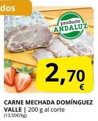 Supermercados MAS Carne Mechada Domínguez Valle oferta