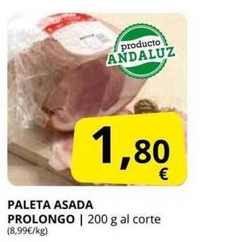 Supermercados MAS Paleta Asada Prolongo oferta