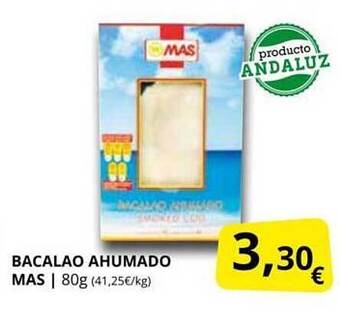 Supermercados MAS Bacalao Ahumado Mas oferta