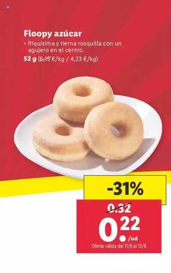 Lidl Floopy Azúcar oferta